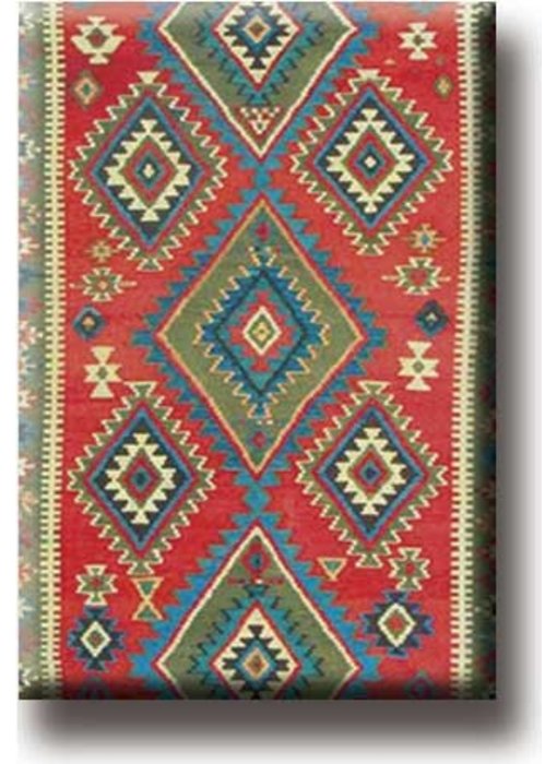 Imán de nevera, alfombra persa