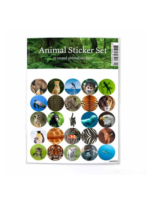 Stickervel, Dieren