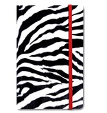 Softcover Notebook, Huid Zebra