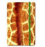Carnet à couverture souple, peau de girafe