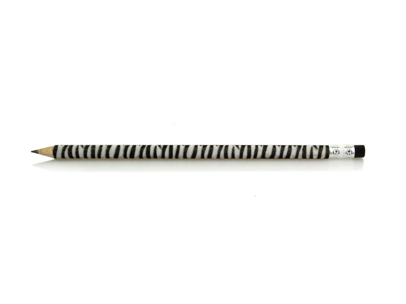 Velvet Pencil, Animal Skin, Zebra