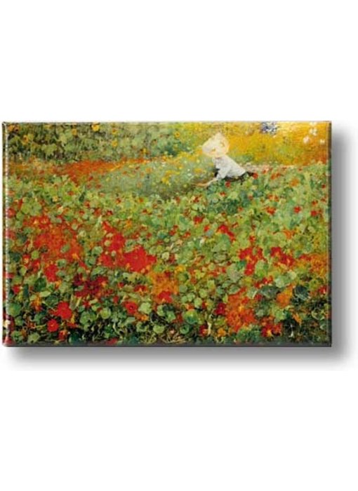 Fridge magnet, The garden, Van Looy