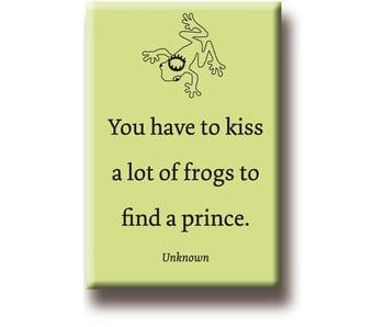 Fridge magnet, Kiss a frog
