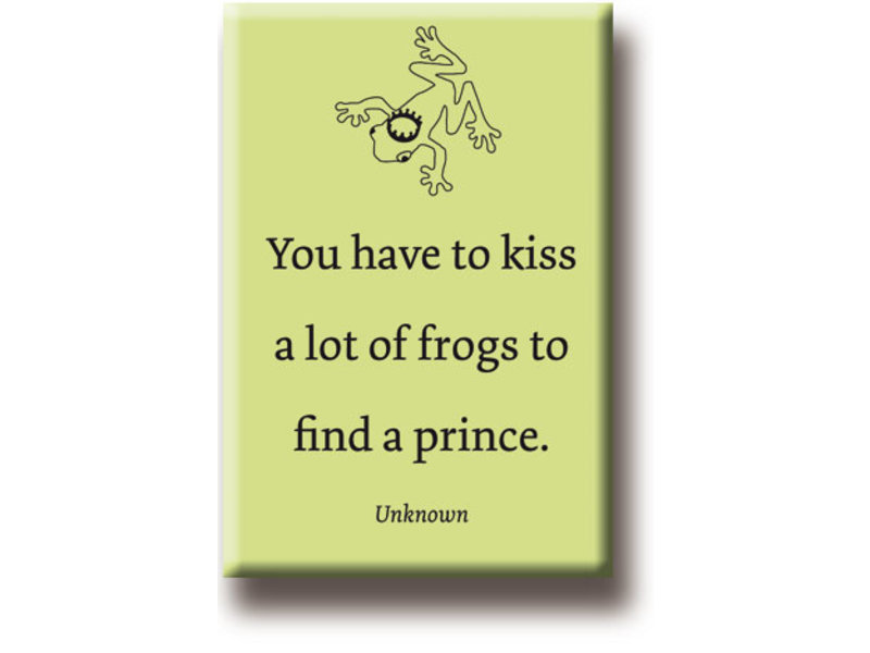 Fridge magnet, Kiss a frog