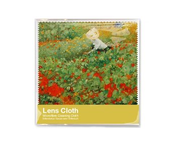 Lens cloth, 15 x 15 cm, The garden, Van Looy