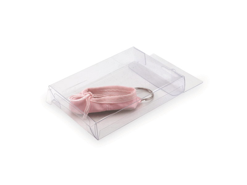 Keyring, Ballerina Shoe, Pink