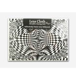 Lens cloth, 10 x 15 cm, Optical illusion