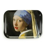 Bandeja laminada grande, Vermeer, Niña con Arete de Perlas