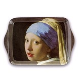 Mini dienblad , 21 x 14 cm,  Meisje met de parel , Vermeer