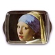 Mini plateau, 21 x 14 cm, Fille avec une boucle d'oreille en perle, Vermeer