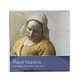 Serviettes en papier,  Vermeer, Laitière