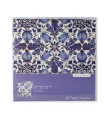 Paper Napkins, Delft Blue Tulip Tile