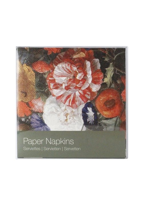 Paper napkins, Flower still life, De Heem
