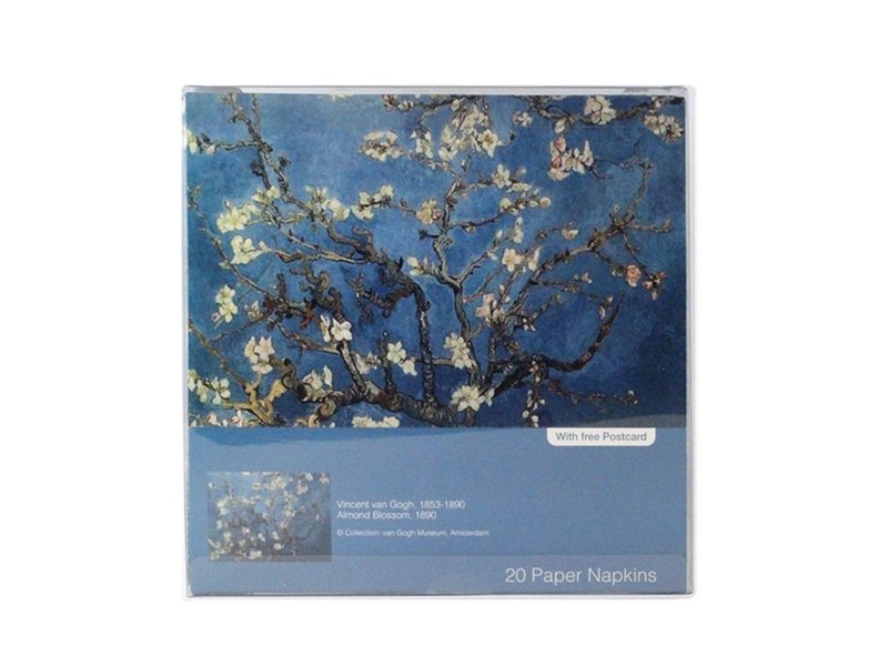 Serviettes papier, Fleur d'amandier, Van Gogh
