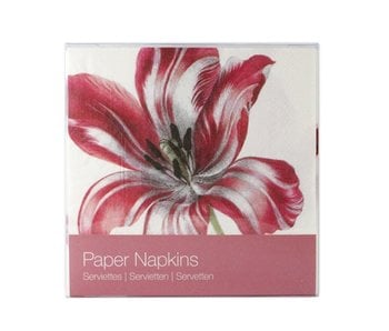 Paper Napkins, Three Tulips, Merian