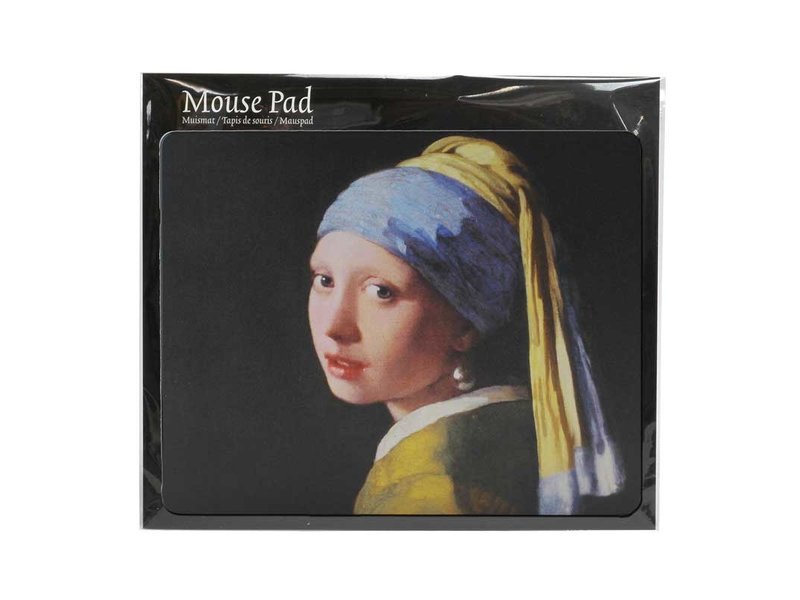 Tapis de souris, Fille avec la boucle d'oreille perle, Vermeer
