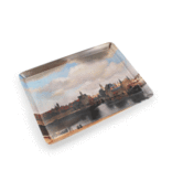 Midi dienblad (27 x 20 cm)  , Gezicht op Delft, Vermeer