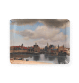 Midi dienblad (27 x 20 cm)  , Gezicht op Delft, Vermeer