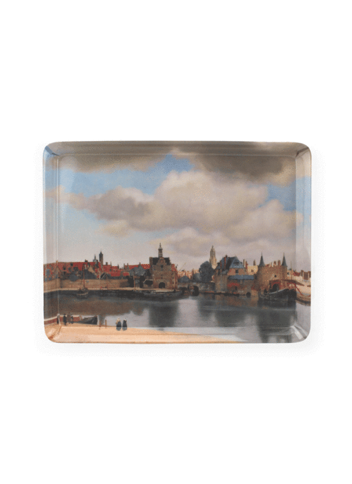 Midi-Tablett (27 x 20 cm), Ansicht von Delft, Vermeer