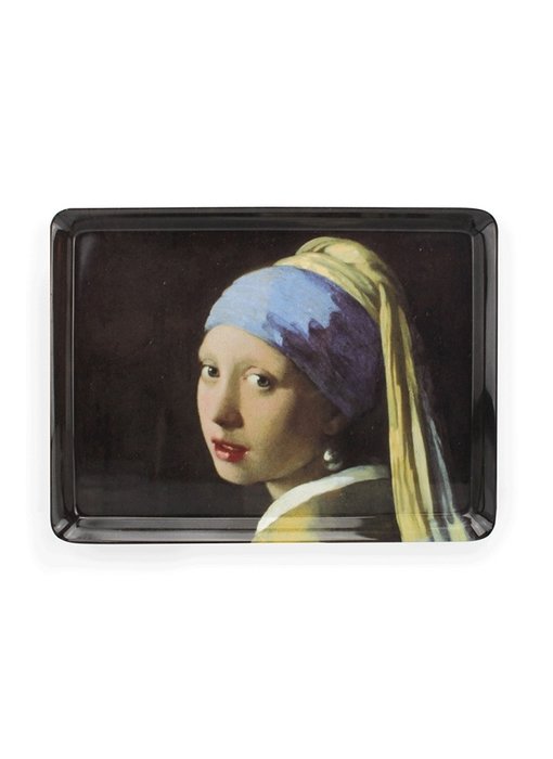 Midi dienblad (27 x 20 cm) , Meisje met de parel , Vermeer