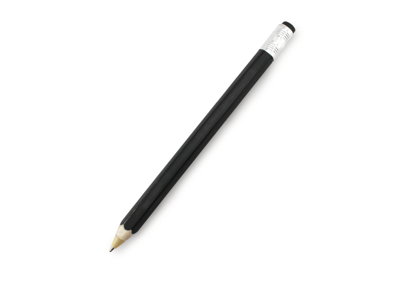 'Wooden' Ball Pen, Black