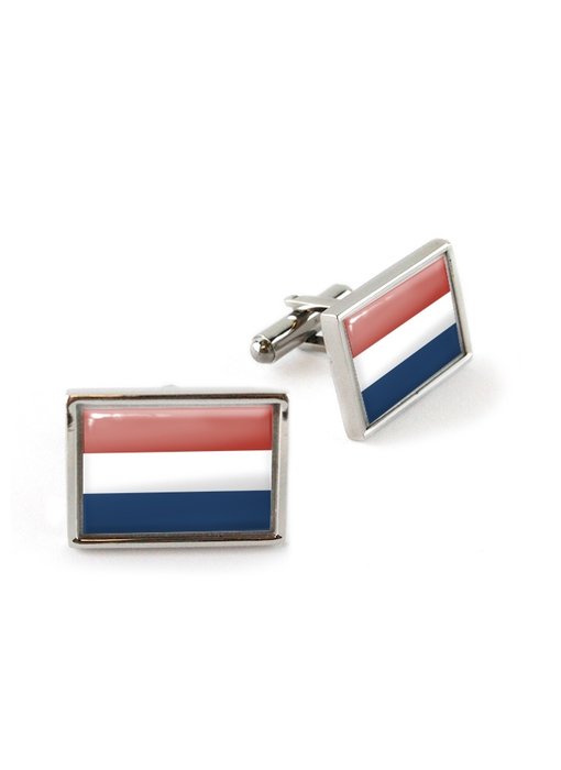 Boutons de manchette, drapeau Pays-Bas
