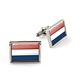 Boutons de manchette, drapeau Pays-Bas