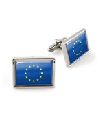 Manschettenknöpfe, Flagge Europa