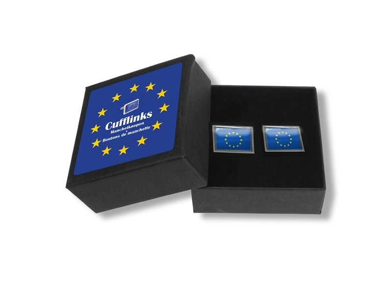 Cufflinks, EU flag