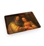 Midi dienblad (27 x 20 cm) , Joodse bruidje, Rembrandt