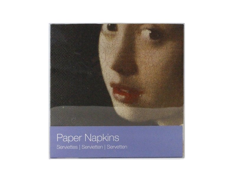 Paper Napkins, Girl with the Pearl, Vermeer