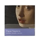 Serviettes en papier, Fille avec une boucle d'oreille perle