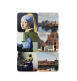 Dessous de verre, Peintures, Vermeer