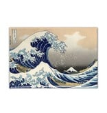 Aimant de réfrigérateur, la grande vague au large de Kanagawa, Hokusai