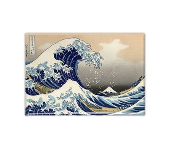 Imán de nevera, La gran ola de Kanagawa, Hokusai
