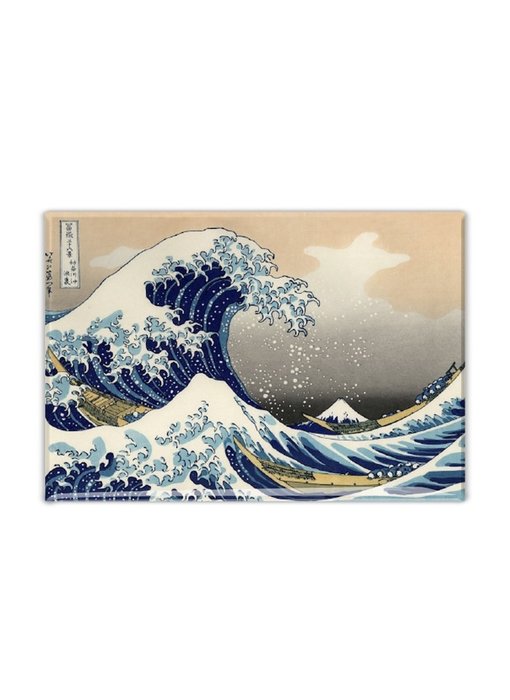 Aimant de réfrigérateur, la grande vague au large de Kanagawa, Hokusai