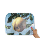 Tray Laminate large, Pyke Koch, Still life with apple