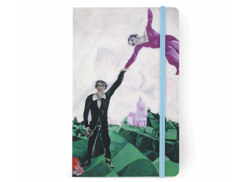 Softcover Notebook, Promenade, Chagall