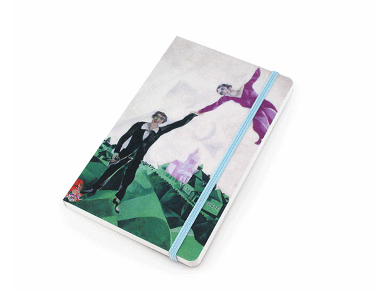 Softcover Notebook, Promenade, Chagall