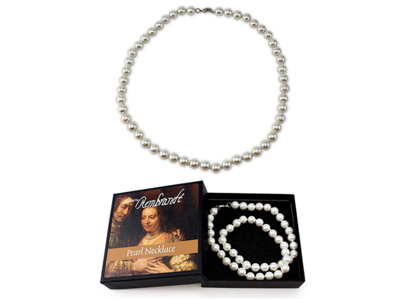 Collar de perlas, inspirado en la "novia judía" de Rembrandt