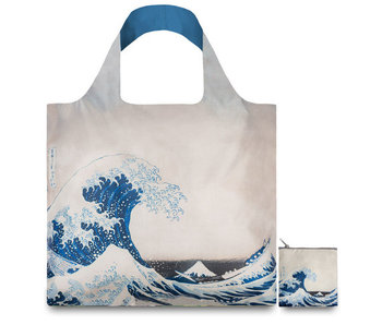 Opvouwbare shopper, HOKUSAI, de grote golf