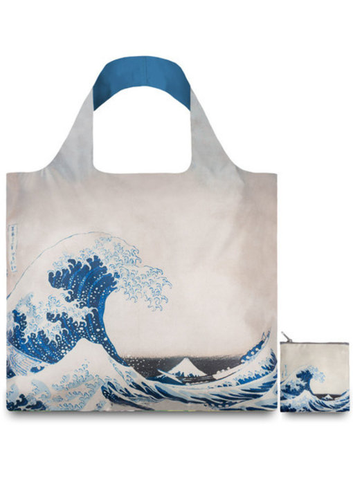 Opvouwbare shopper, HOKUSAI, de grote golf