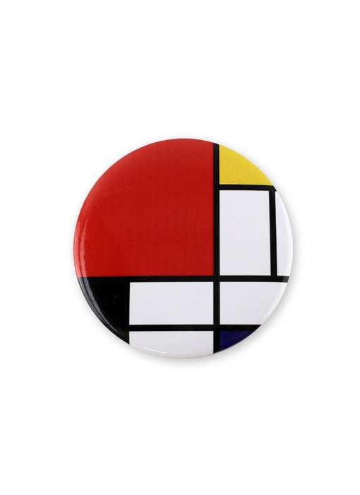 Taschenspiegel, groß, Ø 80 mm, Mondriaan