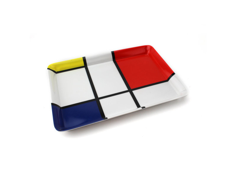 Mini-Tablett, 21 x 14 cm, Mondrian-Komposition