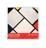 Essui-verres, 15 x 15 cm, Composition losange, Mondrian