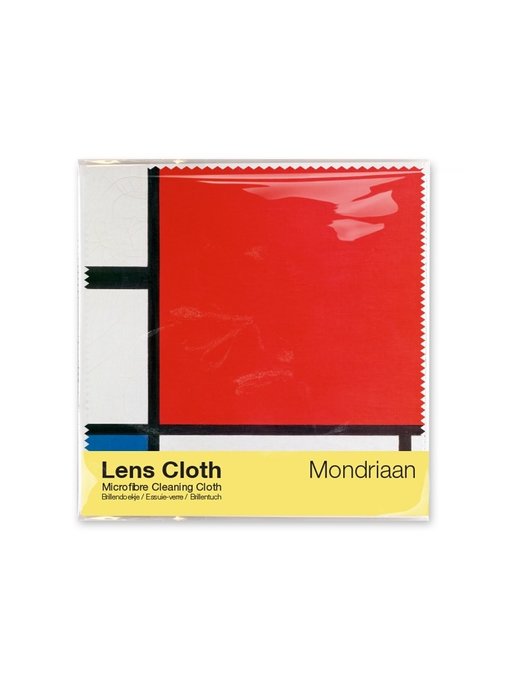 Lens cloth, 15 x 15 cm,  Mondrian