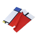 Lens cloth, 15 x 15 cm, Composition II, Mondrian