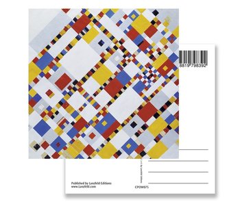 Postkarte, Sieg Boogie Woogie, Mondrian