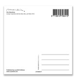 Postkarte, Rautenkomposition, Mondrian