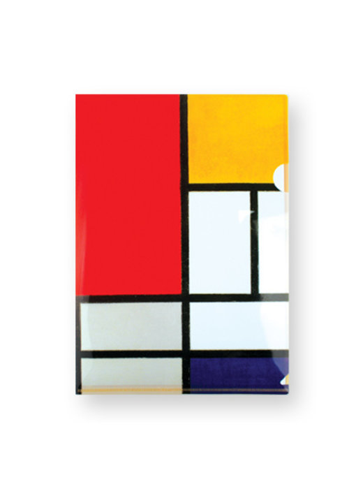 Funda portadocumentos de plástico, tamaño A4, Mondrian